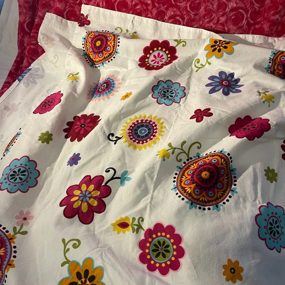 Floral Multicolor Shower Curtain